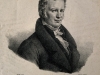 Demanne nach Karl von Steuben, Lithografie, 33,5 x 26 cm, Sign.: H. Grevedon, Inschrift: Steuben pinx. Lith de Demanne Alexandre de Humboldt, 1824.
